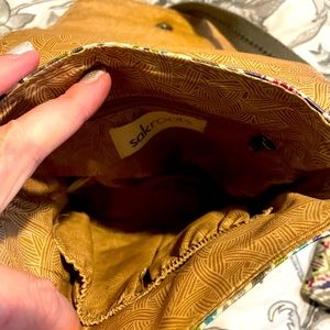 Sakroots crossbody with matching wallet